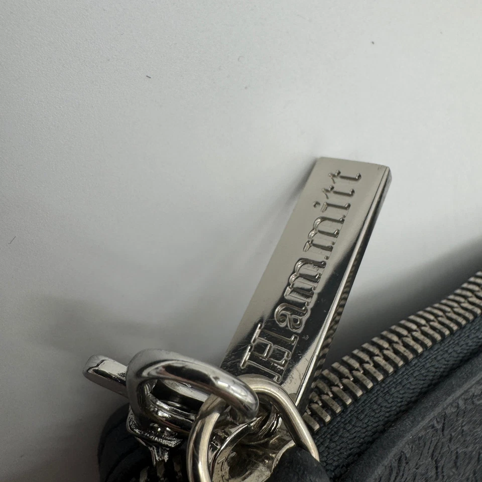 Bolso Bandolera Hammitt Mediano Tachonado Cuero Azul Marino Oscuro Para Mujer Foto 4 de 4