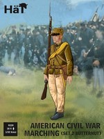 HäT 9339 - 1/32 Amerikanischer BüRgerkrieg, Beige, Marschierend, Set 2 - Neu