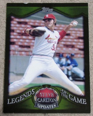 2009 Topps Updates & Highlights #LGU13 Steve Carlton Legends of the Game