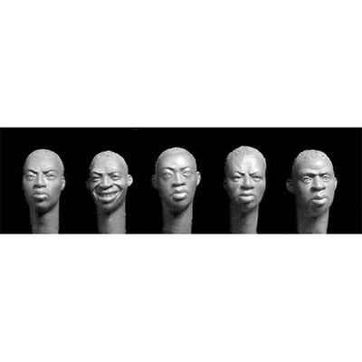 HORNET HH45 5 diffrent sub-Saharan African heads