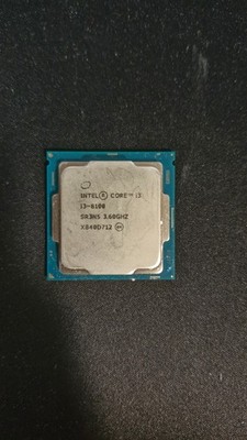 Intel Core i3-8100 4x3,6GHz Quad-Core Processor (BX80684I38100)