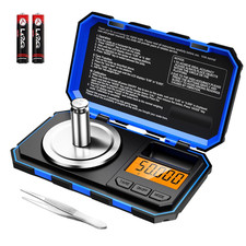 Digital Pocket Scale, 50G 0.001G Professional Milligram Scale, Portable Jewelry