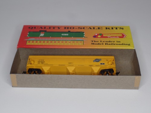 Tolva cubierta Roundhouse escala HO 1:87 C&NW #3524 Chicago North Western 50' FMC | Zustand: Used