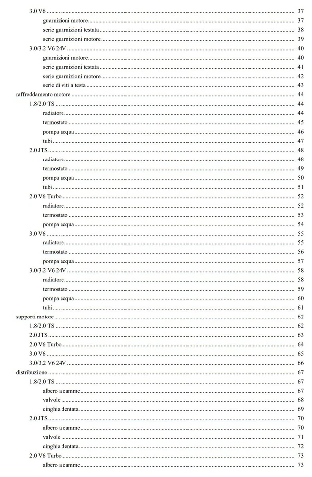 CD CATALOGO RICAMBI ALFA ROMEO SPIDER GTV 1.8TS 2.0TS 2.0JTS 2.0V6 3.0 3.2 - 916 - Immagine 3 di 4