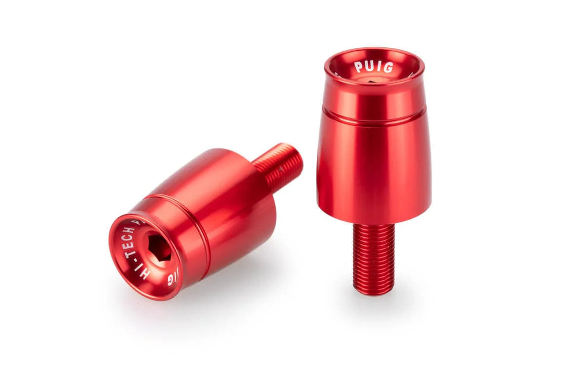 Puig Sport Bar Ends | Red | Suzuki Hayabusa GSX-R1300 2021>Current