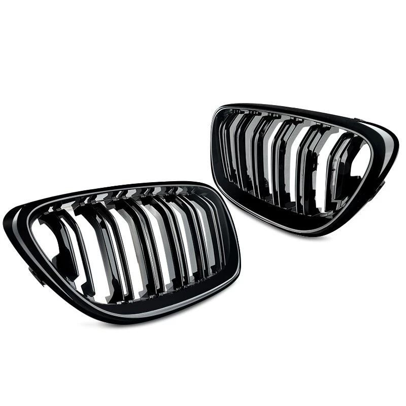 M2 Style Front Kidney Grille For 14-21 BMW 2 Series F22 F23 F24 220i 230i M240i Foto 3 de 4