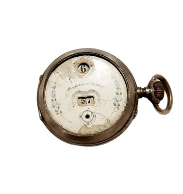 Cortebert Silber 800 Taschenuhr -
