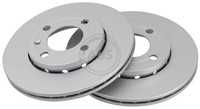 2X Bremsscheibe A.B.S. 16541 FüR Polo 6N2 6E1 VW Seat Lupo 6V2 6N1 Classic Arosa