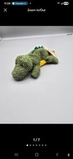 Russ Home Buddies Lil Gator Plush Terry Cloth 7" Green 4168 Stuffed Animal new