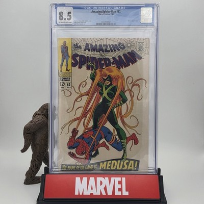  Amazing Spider-Man 62 CGC 8.5 OW/W  Romita Sr. Classic Cover-SEE DESCRIPTION 