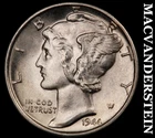 1944-S Mercury Dime- Silver- Choice Gem Brilliant Uncirculated++++ Luster #J9114