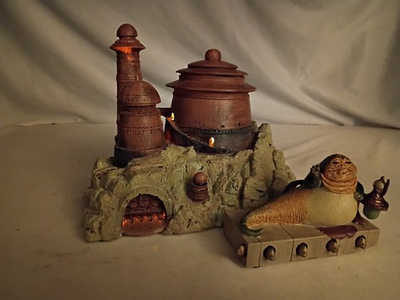 #ad Star Wars Galactic Village Jabba The Hutt#x27;s Palace #5 Hawthorne 2009 $28.86