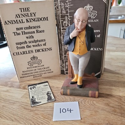 Aynsley Animal Kingdom Dickens Pickwick Originalverpackt Neuwertig