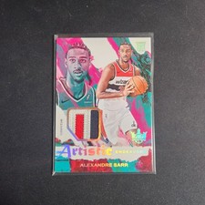 2024-25 Court Kings Alexandre Sarr Artistic Endeavors Patch RC #/10 Wizards L66