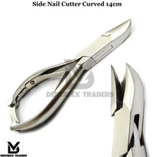 Professional Podiatrist Toe Nail Clipper Cutter Heavy Duty Ingrown Fungus Curved