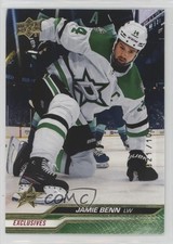 2023-24 Upper Deck Series 1 Exclusives 21/100 Jamie Benn #58 8d4