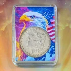 1901 O MORGAN 90% Fine Silver Dollar Custom Slab/Case NEW ORLEANS MINT COIN $1