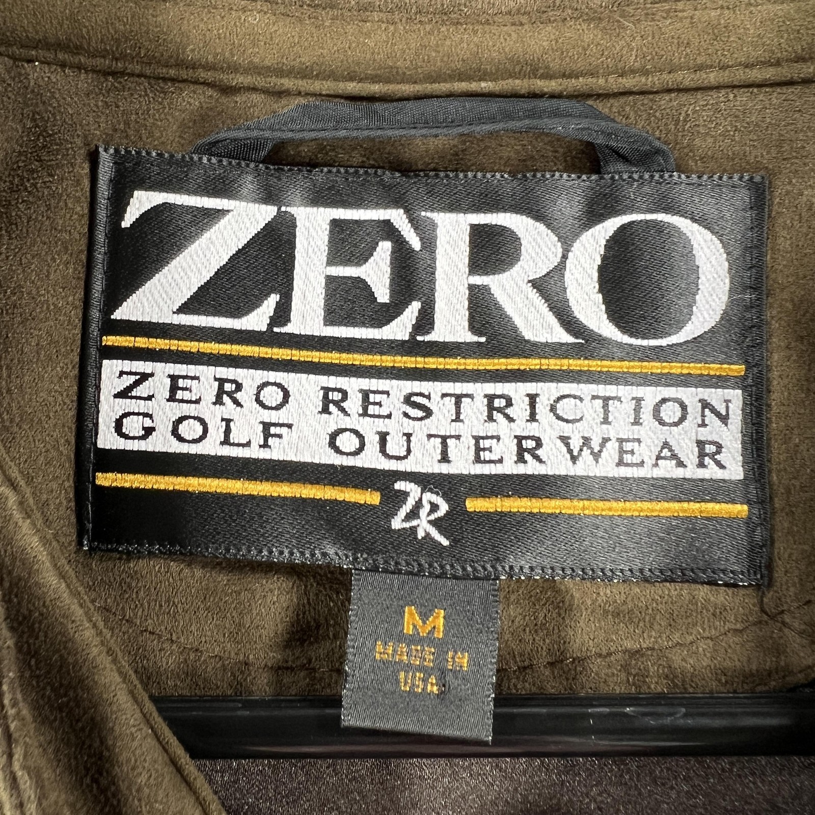 Zero Restriction Pullover Mens Medium Brown Golf … - image 2