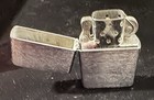 Zippo Brushed Chrome Flip Top Lighter Plain Case Unengraved Bradford PA USA — photo 4