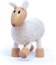 Anamalz Barnfields Sheep Wooden Animal Toy 18254
