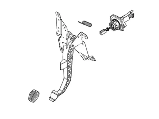 Ford Focus 2013-2015 genuino - cilindro maestro DV6Z-7519-A Foto 4 de 4