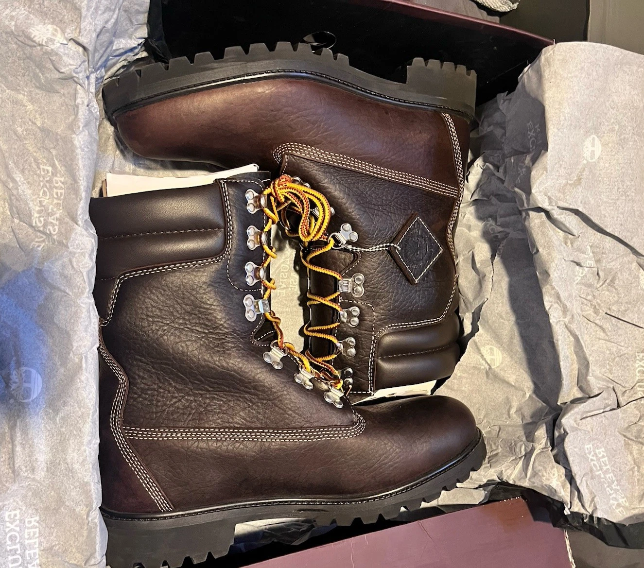 Timberland Super Boot 40 Below Hazel Highway Waterproof Size 12 Juice
