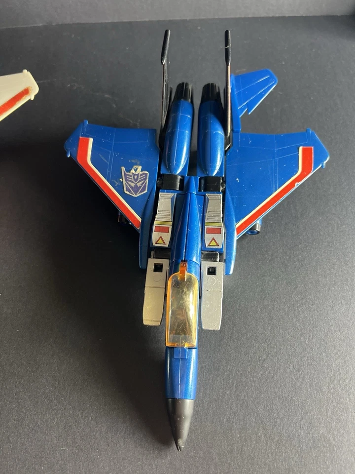 1984 G1 TRANSFORMERS JET LOT 3x - STARSCREAM THUNDERCRACKER SKYWARP Original ✈️ - Image 3 of 4