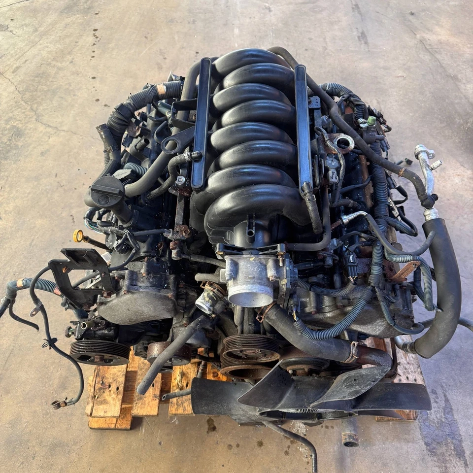04-06 Nissan Armada SE OEM AT 4x4 5,6 L V8 DOHC 32V Motor 139K 5117 Foto 2 de 4