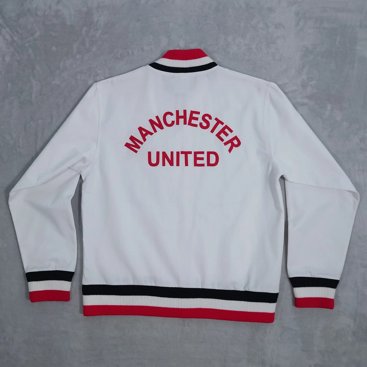 Veste D'entraînement Vintage Manchester United – Homme – Taille M – Rouge