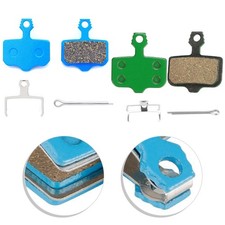 For Nutt For Zero Series Brake Pads All Metal Construction Green/Blue Colors