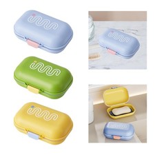 Soap Box with Lid Soap Box Holder Leakproof Soap Dish Travel Soap Container for