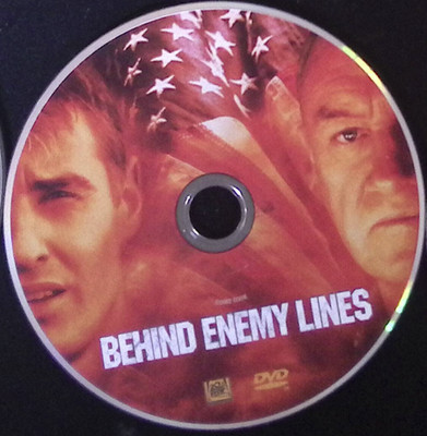 Behind Enemy Lines (DVD, 2001, Widescreen) Owen Wilson, Gene Hackman