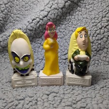 3 BEETLEJUICE 1989 BURGER KING Double Sided F...