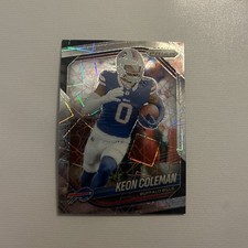 2025 Panini Prizm Football - Lazer - Keon Coleman - Buffalo Bills #275