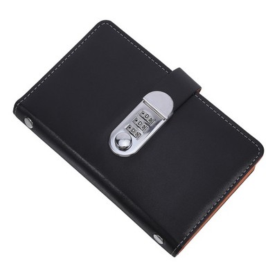  Passcode Book for Passwords Notebook Combination Lock Lockable Case