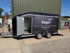 Debon C800 2024 Ex Hire Box Trailer 14f5 x 67 x 67ft 3500kg MGW Ramp INC VAT