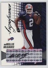2004 SP Game Used Edition SIGnificance 20/100 Willis McGahee #SIG-WM Auto 7eo