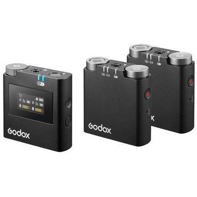 GODOX VIRSO S M2 2.4GHz WIRELESS MICROPHONE SYSTEM FOR SONY CAMERAS
