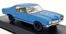 Greenlight 1/43 - Chevrolet Monte Carlo 1972 Ace Ventura Blue Diecast Model Car