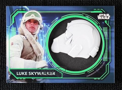 2021 Star Wars Battle Plans Green 79/99 Luke Skywalker (AT-AT Driver Helmet) 3hd