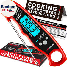 Meat Thermometer Digital Instant Read Food Thermometer for Cooking Grilling
