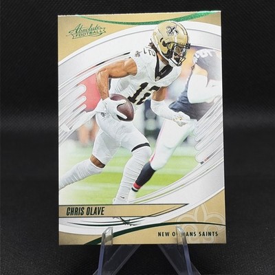 2025 Absolute Calendar Green CHRIS OLAVE #4 Saints