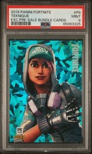 2019 PANINI FORTNITE EXCLUSIVE PRE-SALE BUNDLE CARDS #P9 TEKNIQUE PSA 9