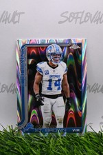 2025 Topps Chrome NFL Amon-Ra St Brown RayWave Refractor #98 Detroit Lions