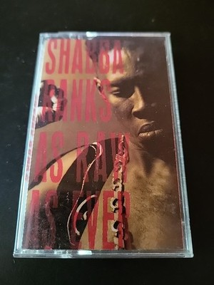 Shabba Ranks As Raw As Ever Cassette 1991 Jamaican Dancehall Reggae Plays