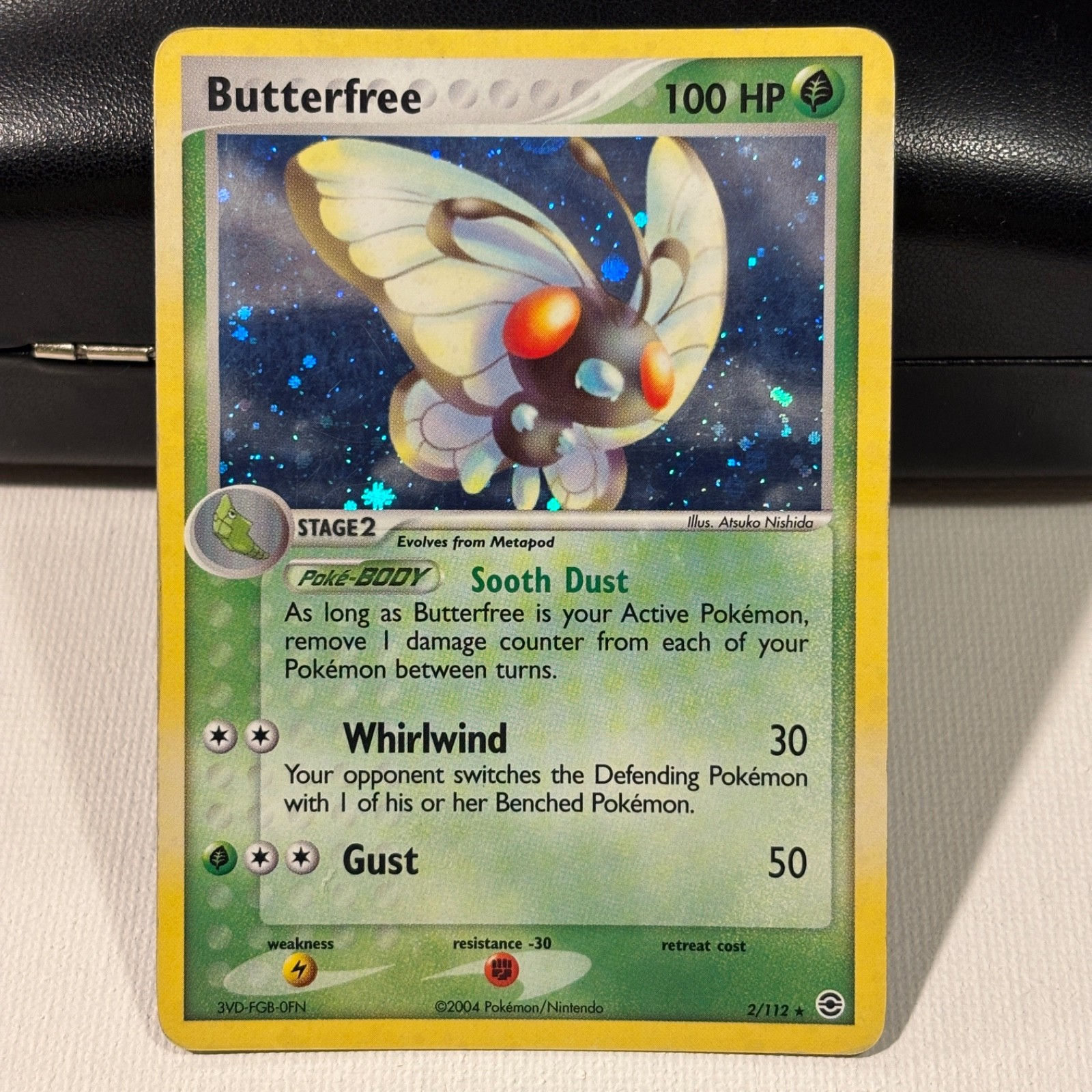 Butterfree 2/112 Holo *Rare* Pokemon TCG English FireRed LeafGreen NM condition