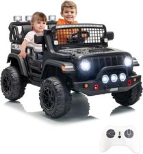 Kids 24V Ride on Toys,2-Seater Electric Ride on Car Truck,Gifts for Boys Girl