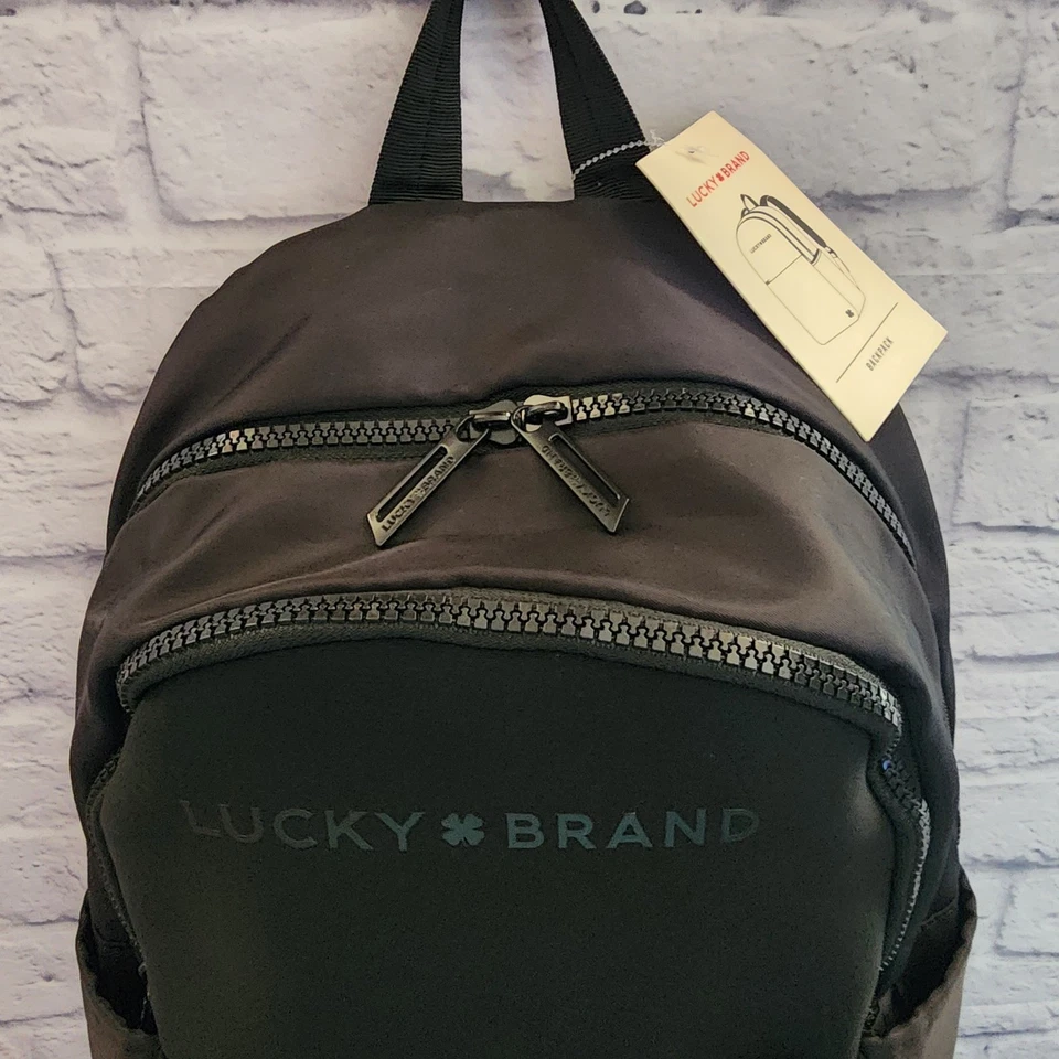 Lucky Brand 背包 黑色 氯丁橡胶 便携式电脑和平板电脑 旅行包 大号 全新带标签 — 第 3/4 张图片