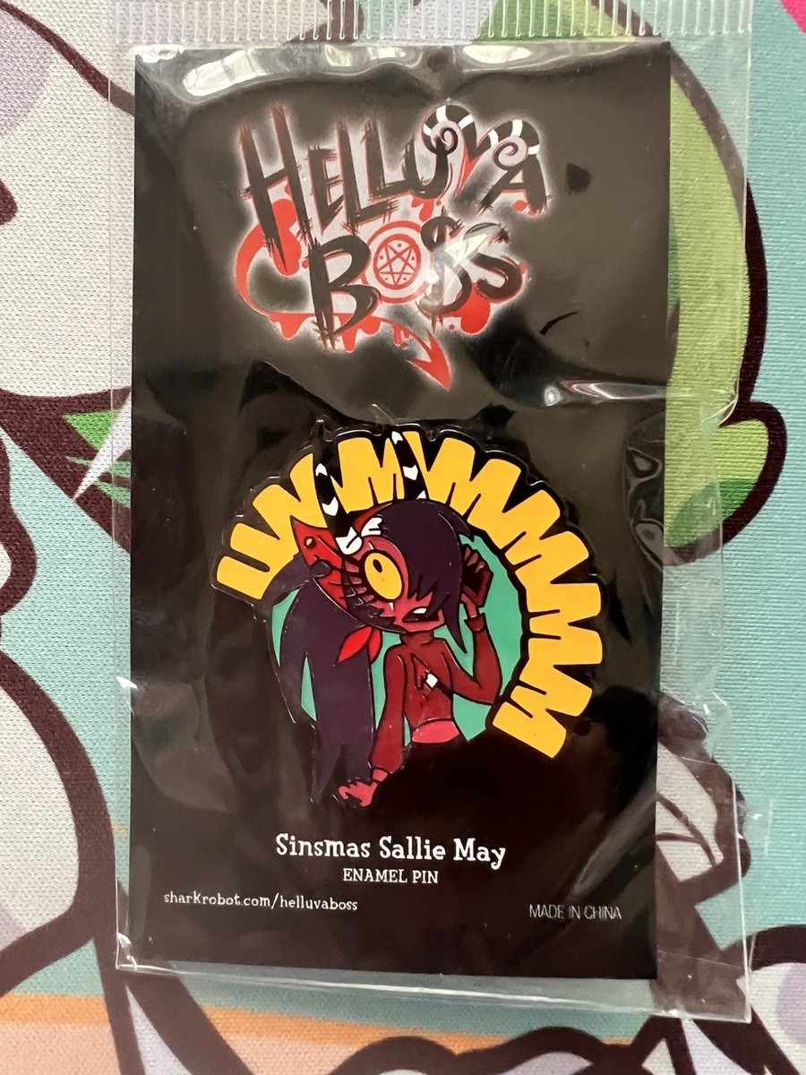 ヘルヴァボス　サリーメイ　ミニぬいぐるみ　ピン Helluva Boss: Sinsmas Sallie May Pin | eBay