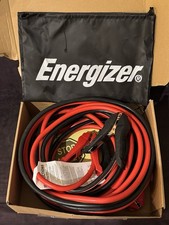 Energizer  25 FT Booster Battery Jumper Cables LED Clamps  2 Gauge 1000A